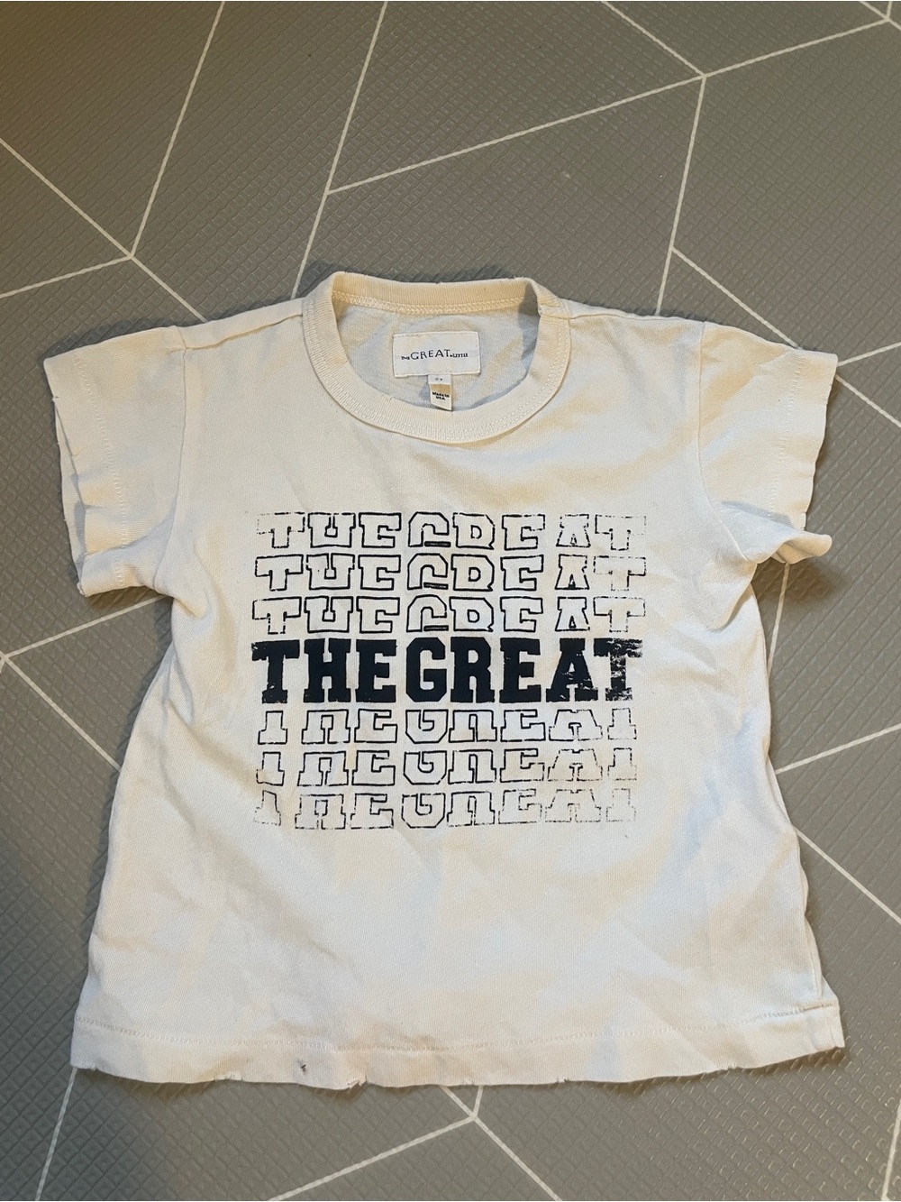 THE GREAT. Little Tee. Size 2